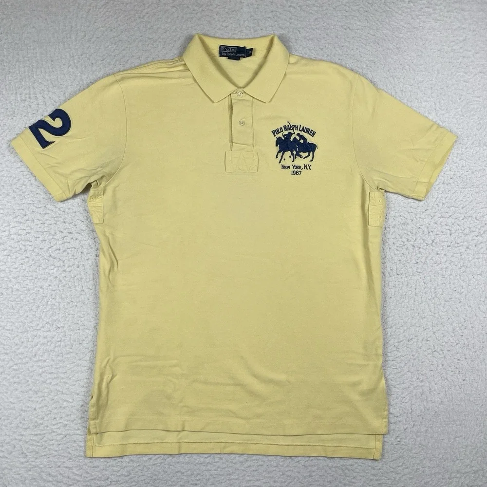 Polo Ralph Lauren Shirt Mens XL New York NY 1967 Golf Casual Workwear Preppy Job